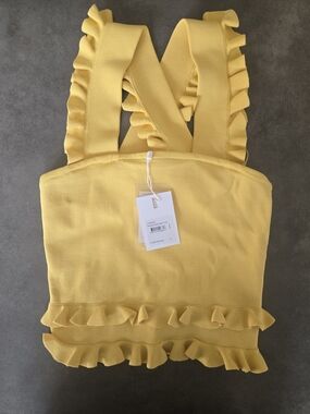 C/MEO Collective Sunshine Ruffle Tank